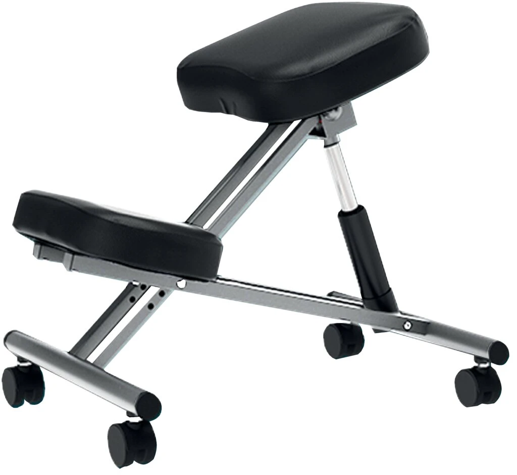 UNiLUX ergonomischer Kniehocker ERGO LEG, schwarz (EAN: 3595560034642)