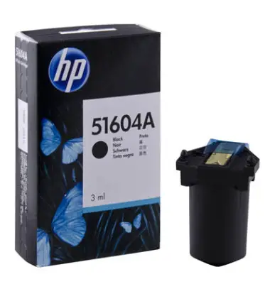 hp Tinte hp 51604A für hp ThinkJet/Plus, schwarz (EAN: 0088698004388)