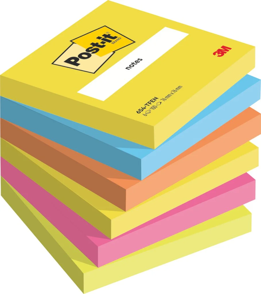 Post-it Haftnotizen, 76 x 76 mm, gelb (EAN: 4046719506446)