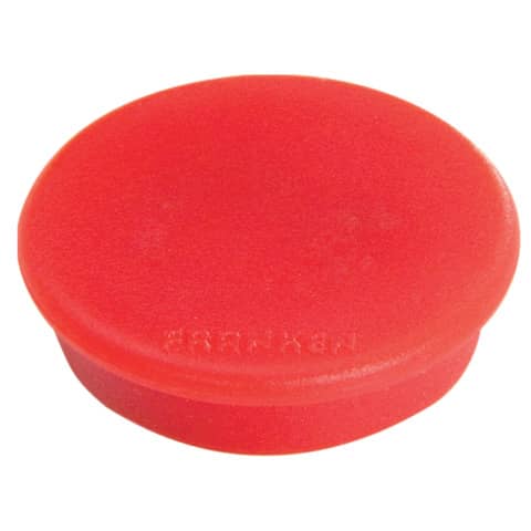 FRANKEN Haftmagnet, Haftkraft: 1,5 kg, Durchm. 38 mm, rot (EAN: 4016946052382)