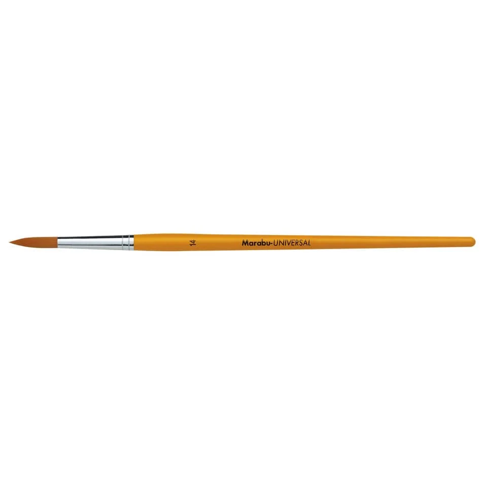 Marabu Synthetikhaarpinsel Universal, rund, Gr. 14 (EAN: 4007751346360)