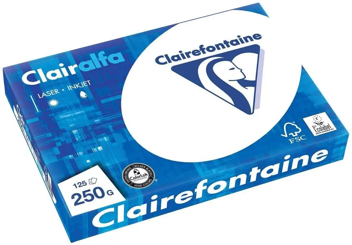 Clairefontaine Multifunktionspapier, DIN A4, extra weiß (EAN: 3329680223002)