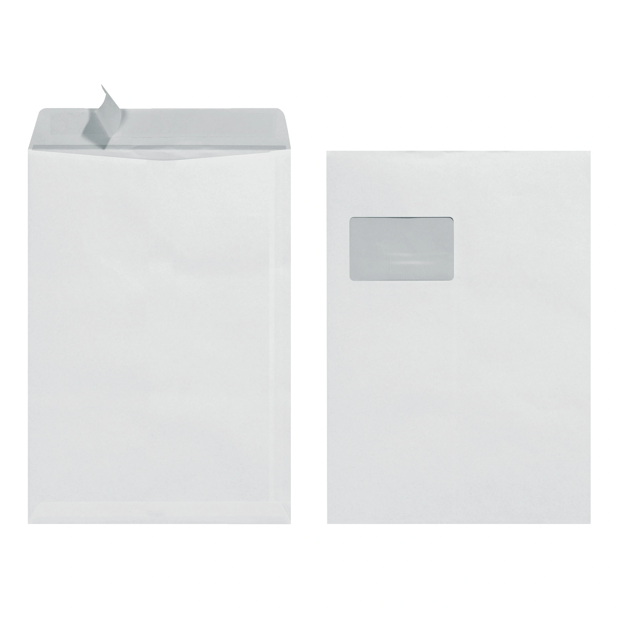 herlitz Versandtasche, DIN C4, mit Fenster, weiß (EAN: 4008110310763)