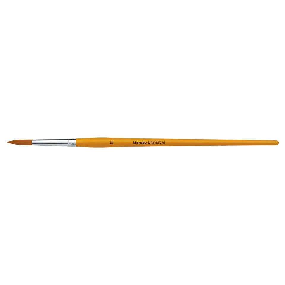 Marabu Synthetikhaarpinsel Universal, rund, Gr. 12 (EAN: 4007751346346)