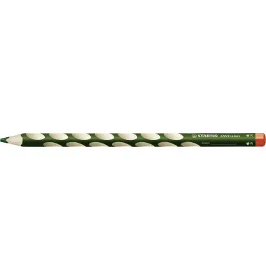 STABILO Dreikant-Buntstift EASYcolors R, laubgrün (EAN: 4006381398596)
