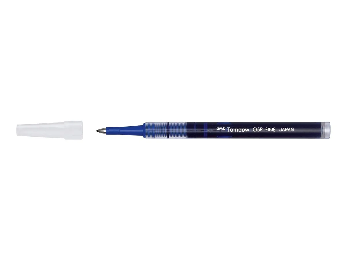 Tombow Tintenroller-Ersatzmine, 0,5 mm, blau (EAN: 4901991597059)