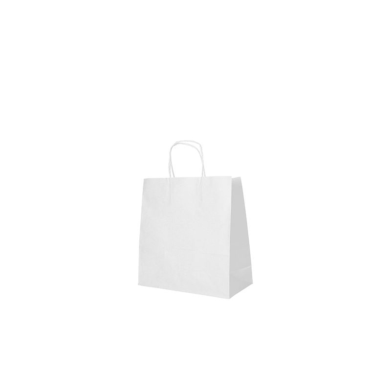 PAPSTAR Papier-Tragetasche, 250 x 260 x 170 mm, weiß (EAN: 4002911888469)