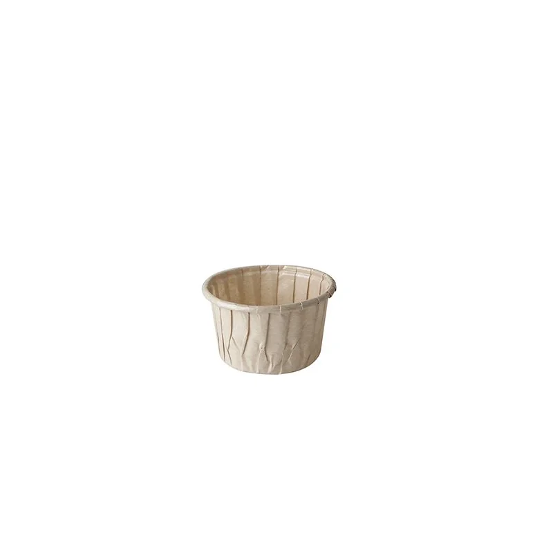 PAPSTAR Backform "pure", rund, 105 ml, braun (EAN: 4002911871195)