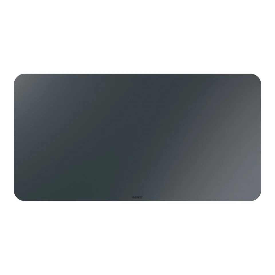 LEITZ Schreibunterlage, 700 x 360 mm, aus recyceltem Leder, dunkelgrau (EAN: 4002432141906)