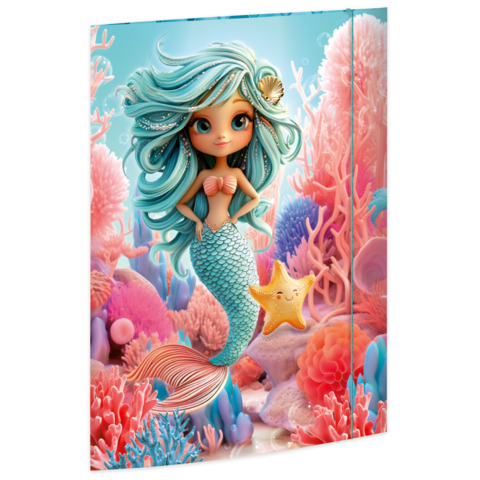 RNK Verlag Zeichnungsmappe "Mermaid", Karton, DIN A3 (EAN: 4002871453981)