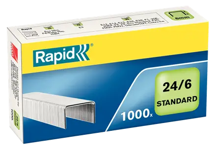 Rapid Heftklammern Standard 24/6, galvanisiert (EAN: 7313468556006)