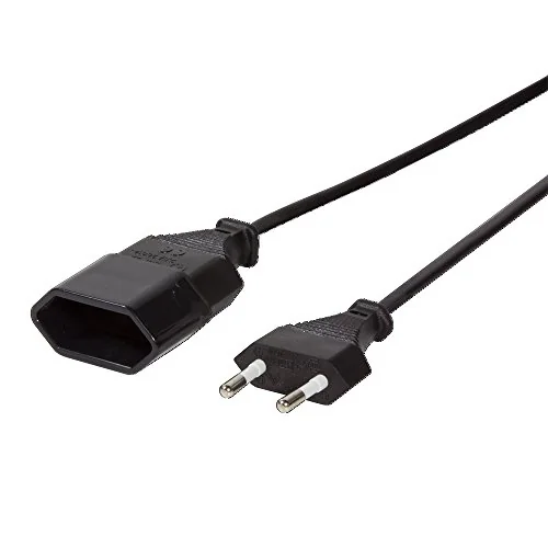 LogiLink Verlängerungskabel, Eurostecker, 1,0 m, schwarz (EAN: 4052792039658)