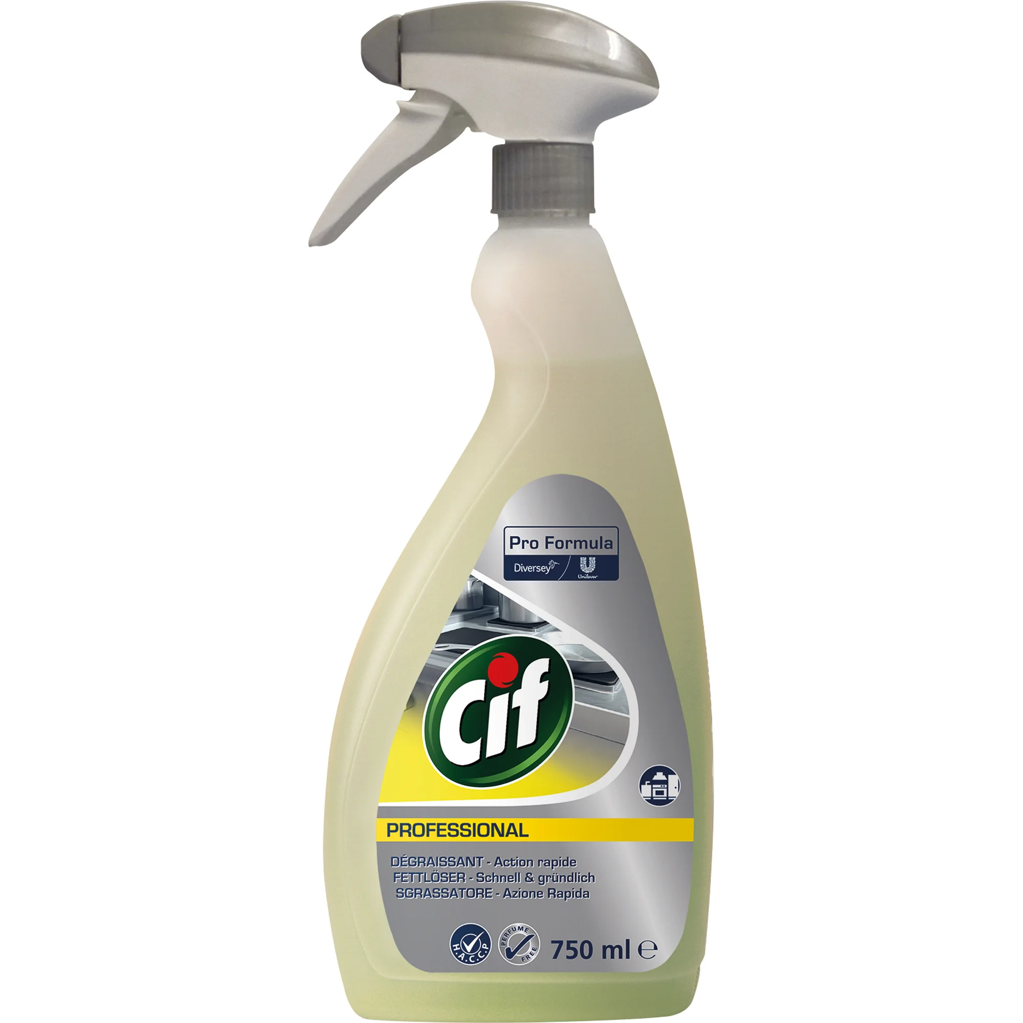 Cif Professional Power Fettlöser, 750 ml Sprühflasche (EAN: 7615400106752)