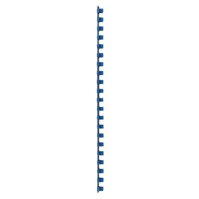 GBC Plastikbinderücken CombBind, DIN A4, 10 mm, blau (EAN: 0033816097483)
