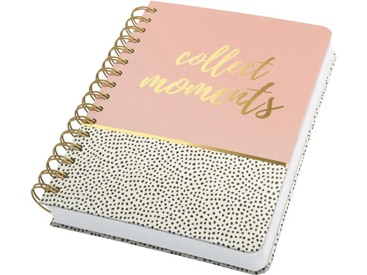 sigel Spiralbuch Jolie Inspire "Sweet Dots", DIN A5, weiß (EAN: 4004360815232)