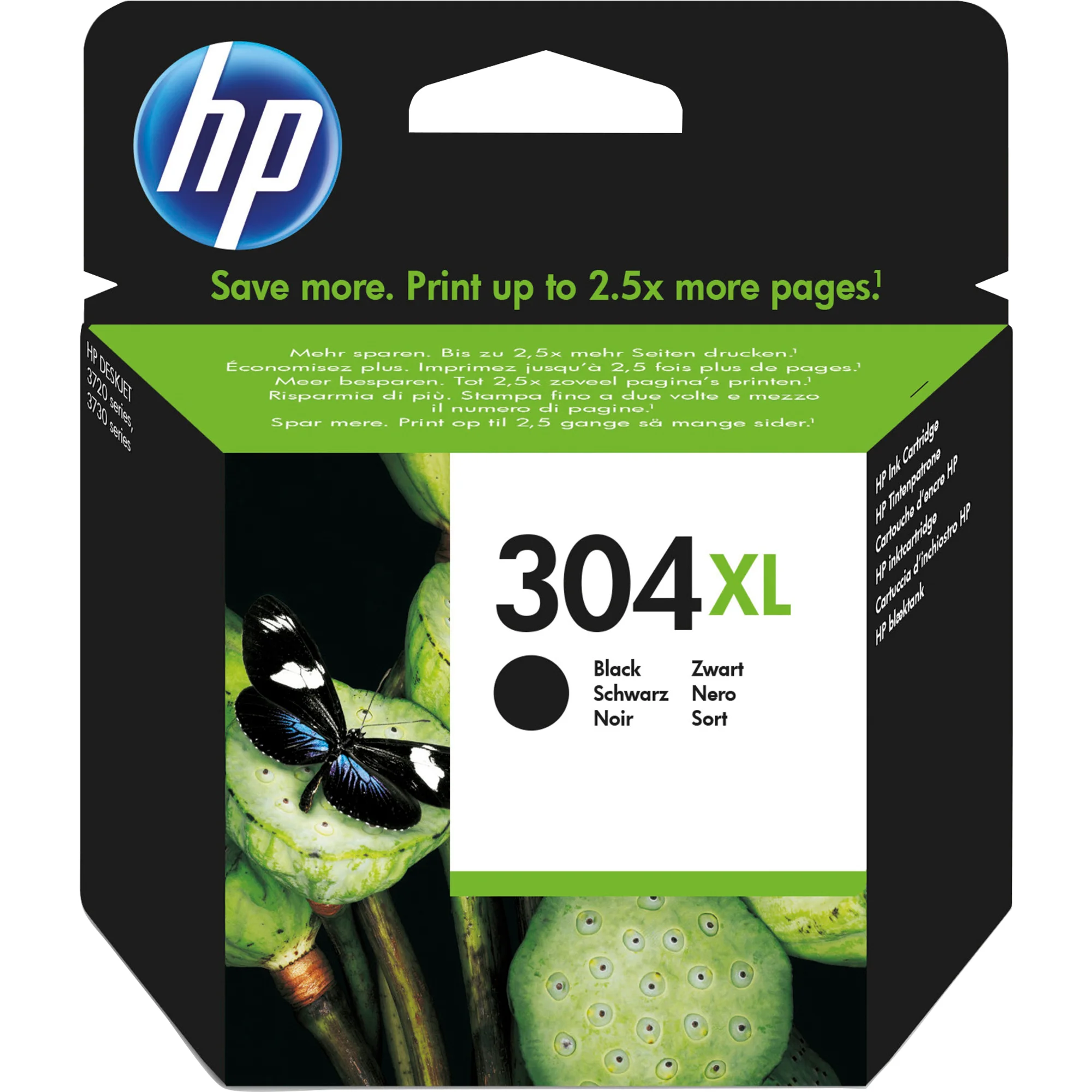 hp Tinte hp 304XL für DeskJet, schwarz (EAN: 0889894860859)