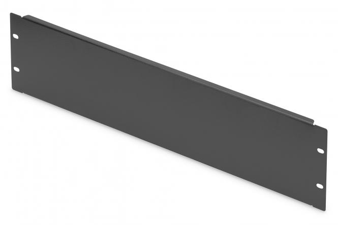 DIGITUS 19" Blindplatte, 3 HE, schwarz (RAL 9005) (EAN: 4016032178460)