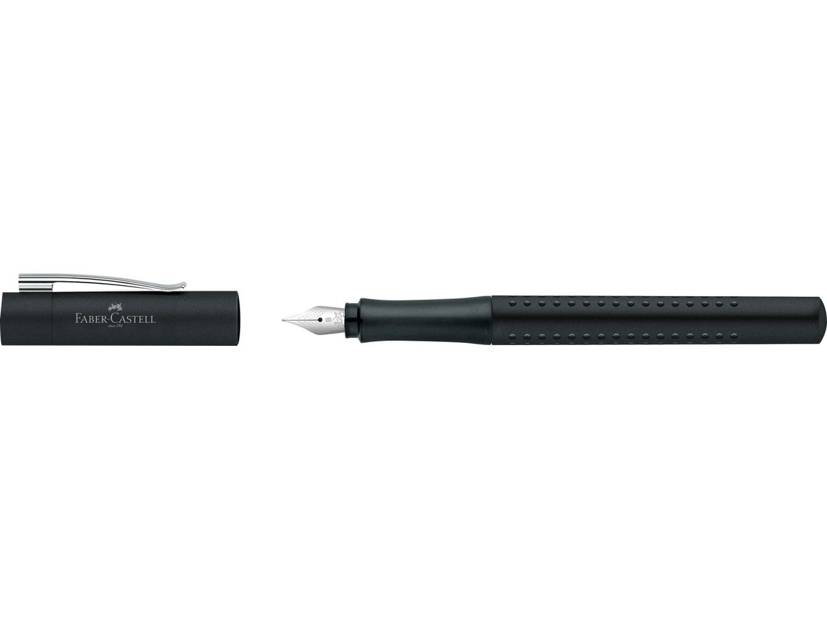 FABER-CASTELL Füllhalter GRIP 2011, schwarz, B (EAN: 4005401409038)