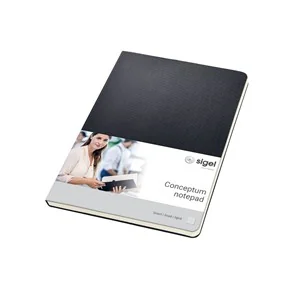 sigel Notizheft Conceptum, DIN A5, liniert, schwarz (EAN: 4004360831263)