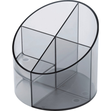helit Multiköcher "the cross", 4 Fächer, grau-transparent (EAN: 4012086006780)