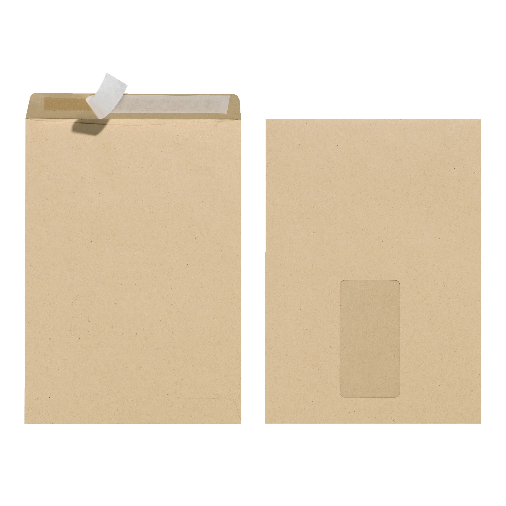 herlitz Versandtasche, DIN C5, mit Fenster, braun (EAN: 4008110337807)