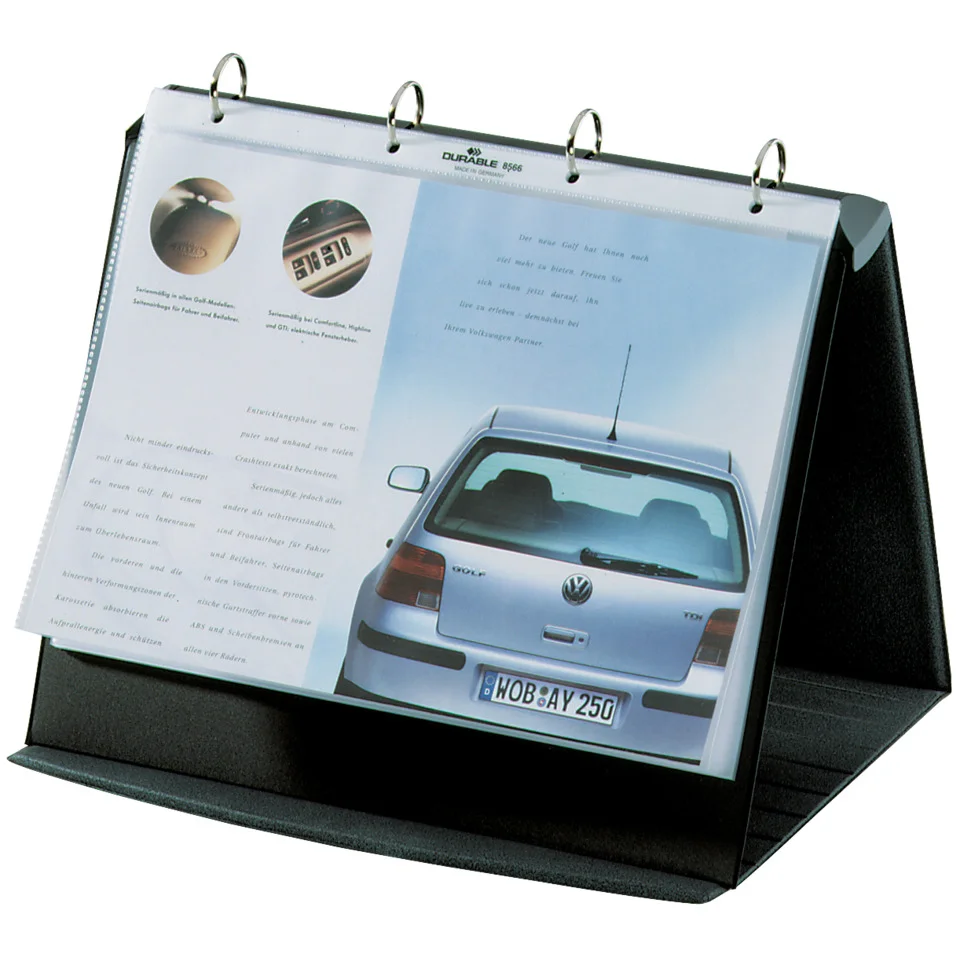 DURABLE Tisch-Flipchart DURASTAR, A3 quer, schwarz (EAN: 4005546810799)