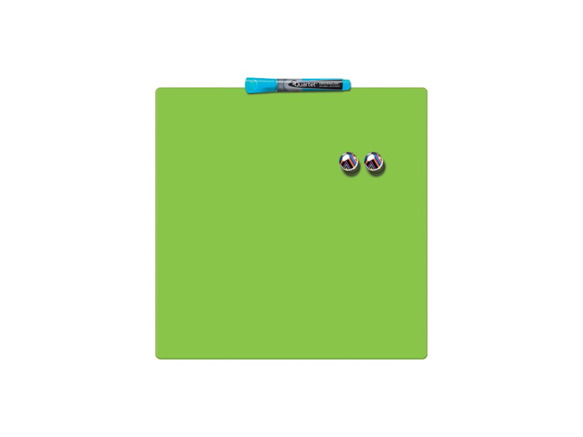 nobo Weißwandtafel, quadratisch, (B)360 x (H)360 mm, grün (EAN: 5028252346665)