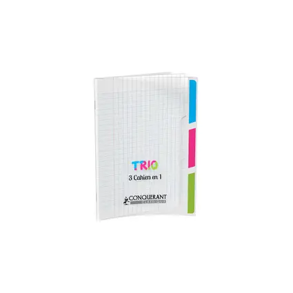 CONQUERANT CLASSIQUE Notizbuch „"TRIO"“, 170 x 220 mm, Seyès (EAN: 3020120138145)