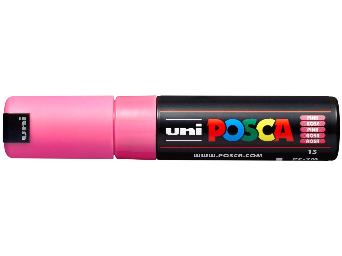 POSCA Pigmentmarker PC-7M, rosa (EAN: 4902778228340)