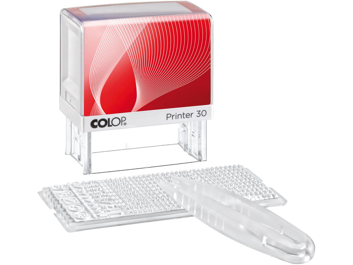 COLOP Textstempelautomat "D-I-Y Sets" Printer 30/2 Set (EAN: 9004362393580)