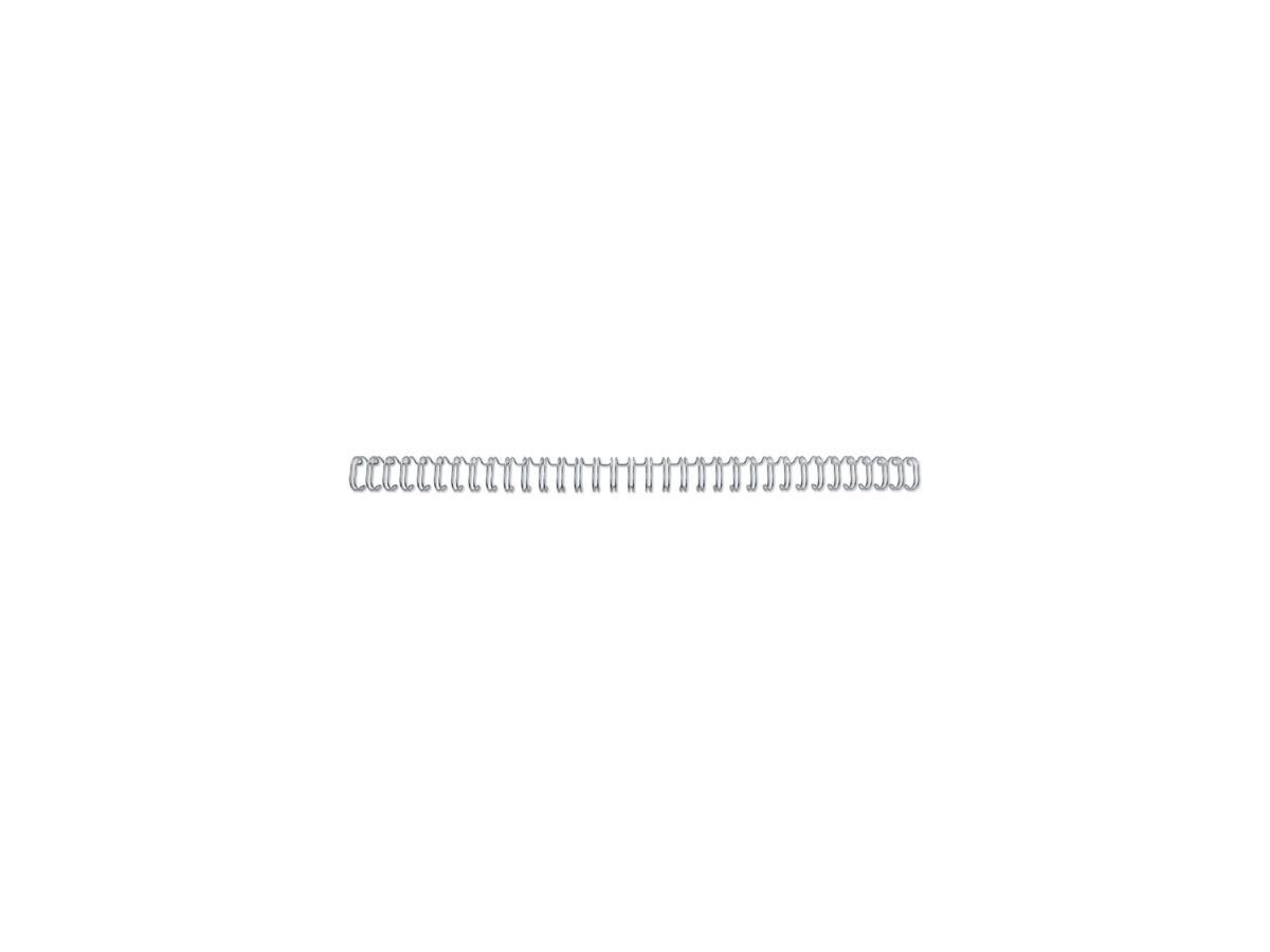 GBC Drahtbinderücken WireBind, A4, 34 Ringe, 12,5 mm, silber (EAN: 5019577190453)