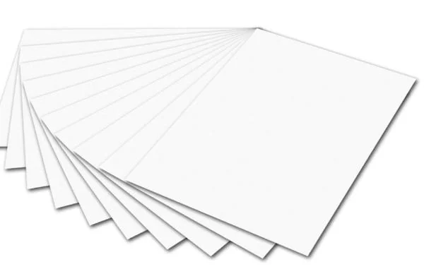 folia Fotokarton, (B)500 x (H)700 mm, 300 g/qm, weiß (EAN: 4001868061000)