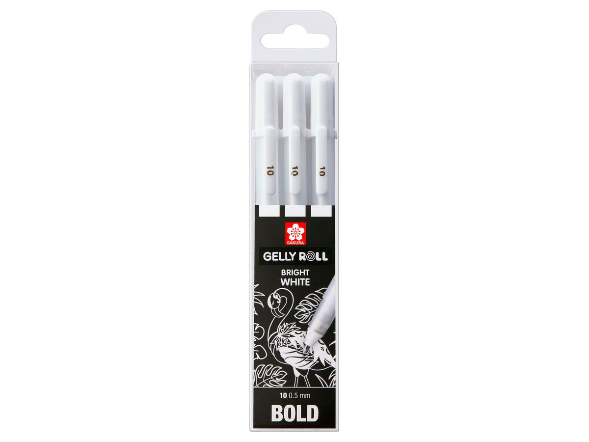 SAKURA Gel-Tintenroller Gelly Roll Real White, 0,5 mm (EAN: 8712079409302)