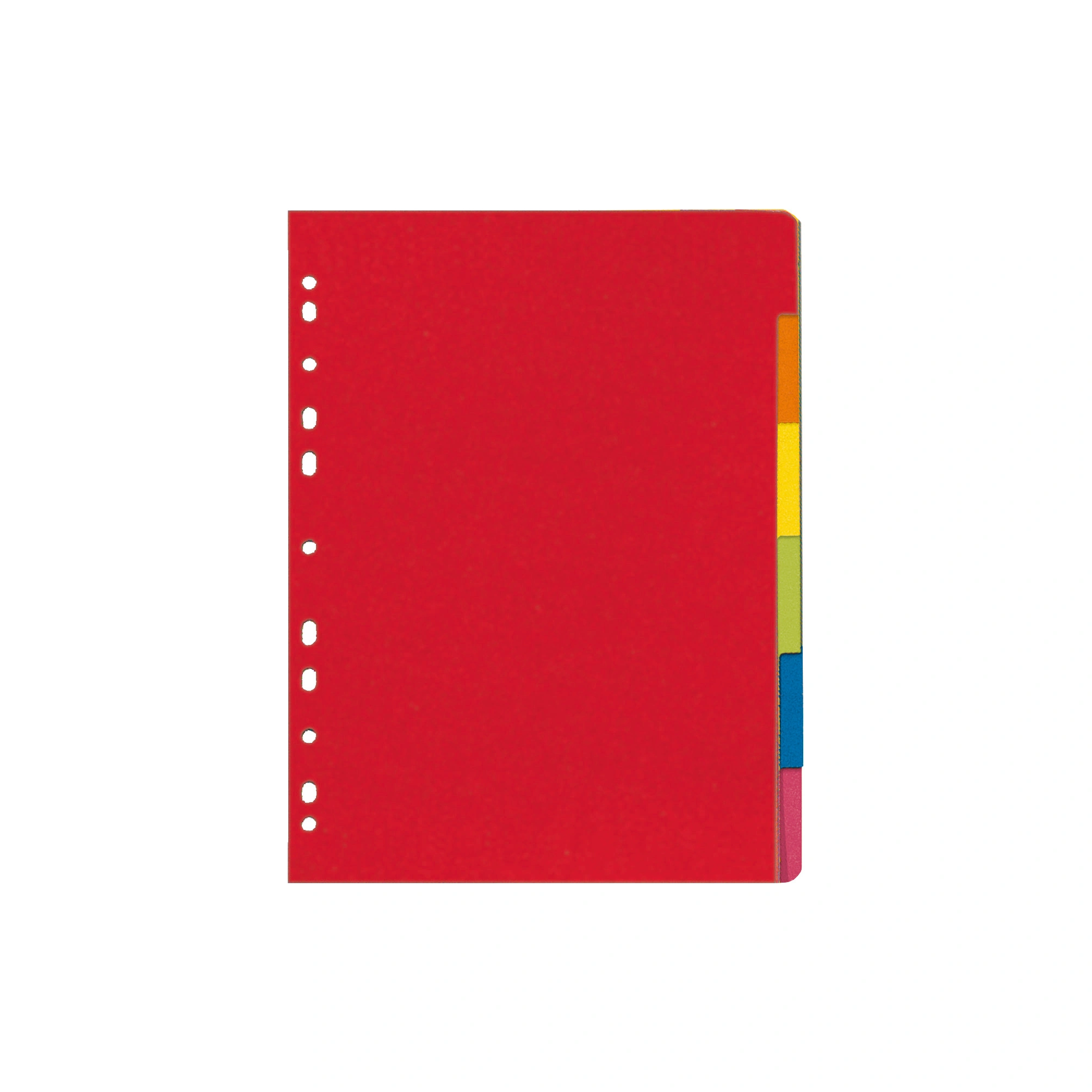 herlitz Karton-Register, blanko, DIN A4, farbig, 6-teilig (EAN: 4008110396828)