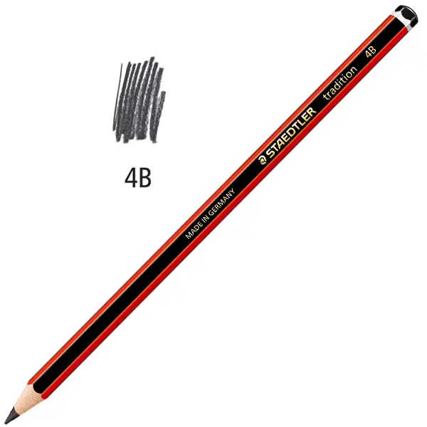 STAEDTLER Bleistift tradition 110, Härtegrad: 4B (EAN: 4007817104385)