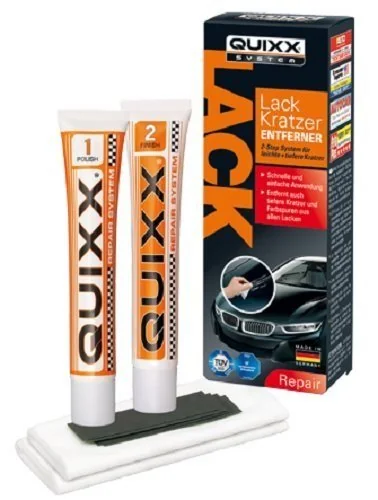 QUIXX Kratzer-Entferner, für Autolack, 8-teilig (EAN: 4028778000509)