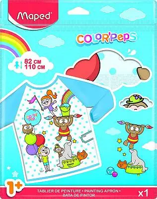 Maped Kinder-Malschürze COLOR'PEPS, für Größe 82 - 110 cm (EAN: 3154148203100)
