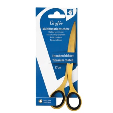Läufer Design Universalschere, Länge: 170 mm, gold (EAN: 4006677872243)