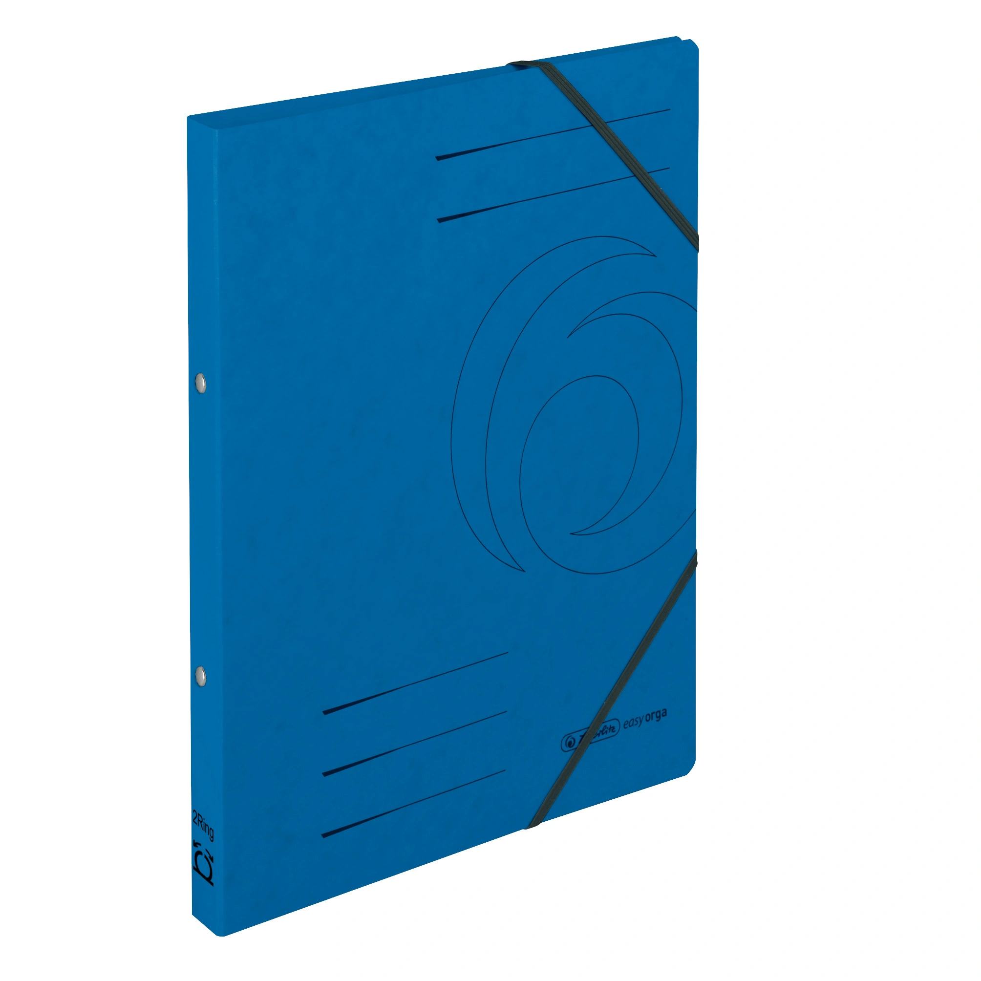 herlitz Ringhefter easyorga, A4, Karton, blau (EAN: 4008110451350)