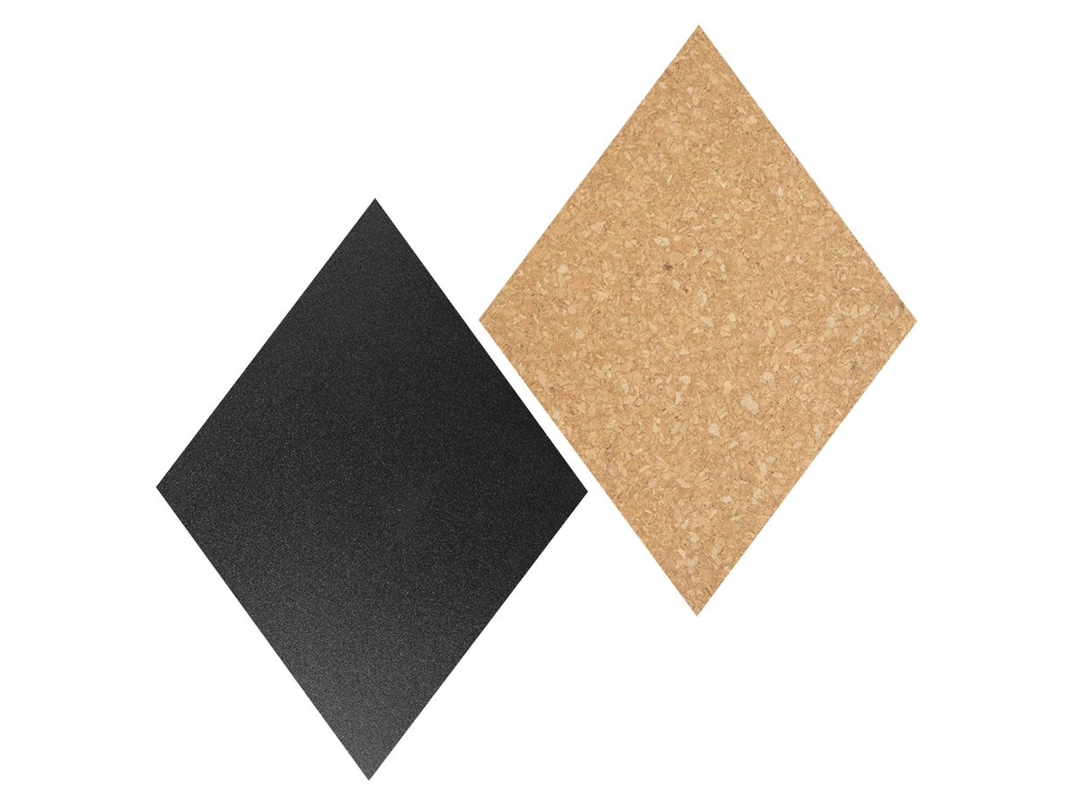 Securit Kreide- & Korktafel SILHOUETTE "Diamond" (EAN: 8719075286609)