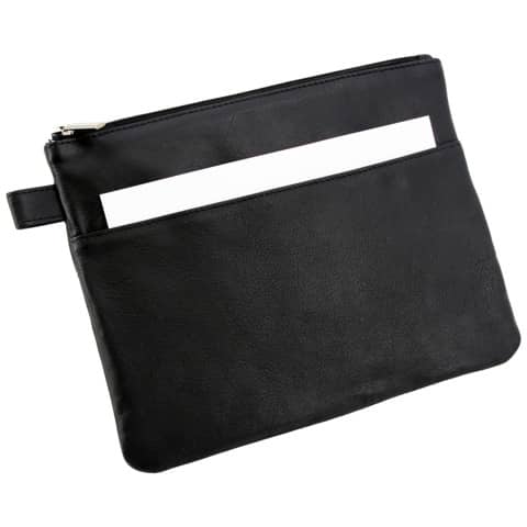 Alassio Banktasche/Utensilientasche mit Vortasche, Leder (EAN: 4021068422326)