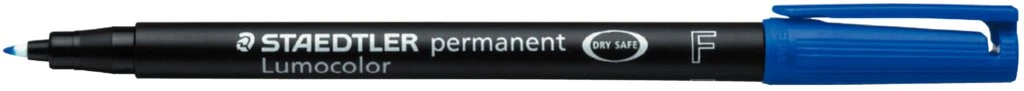 STAEDTLER Lumocolor Permanent-Marker 318F, blau (EAN: 4007817304556)