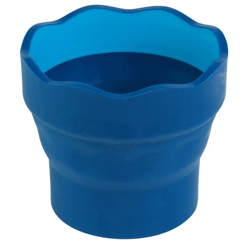 FABER-CASTELL Wasserbecher CLIC & GO, blau (EAN: 4005401815105)
