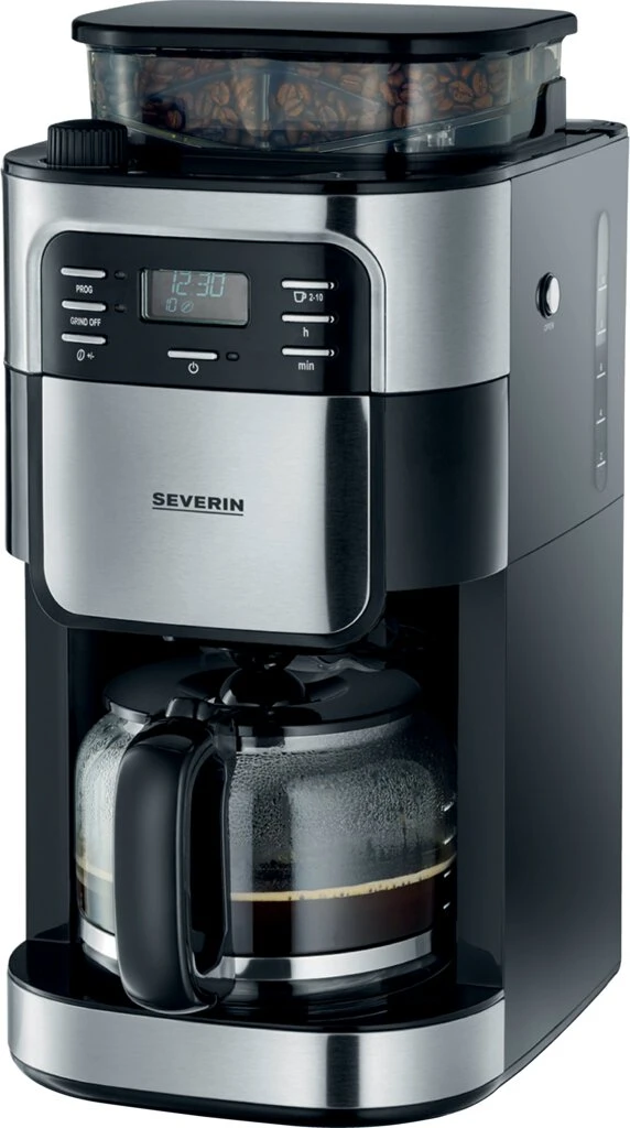 SEVERIN Kaffeemaschine KA 4810, Edelstahl / schwarz (EAN: 4008146022098)