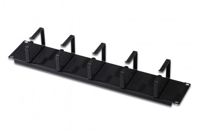 DIGITUS 19" Rangierpanel, 2 HE, 5 Kabelführungsbügel (EAN: 4016032246138)