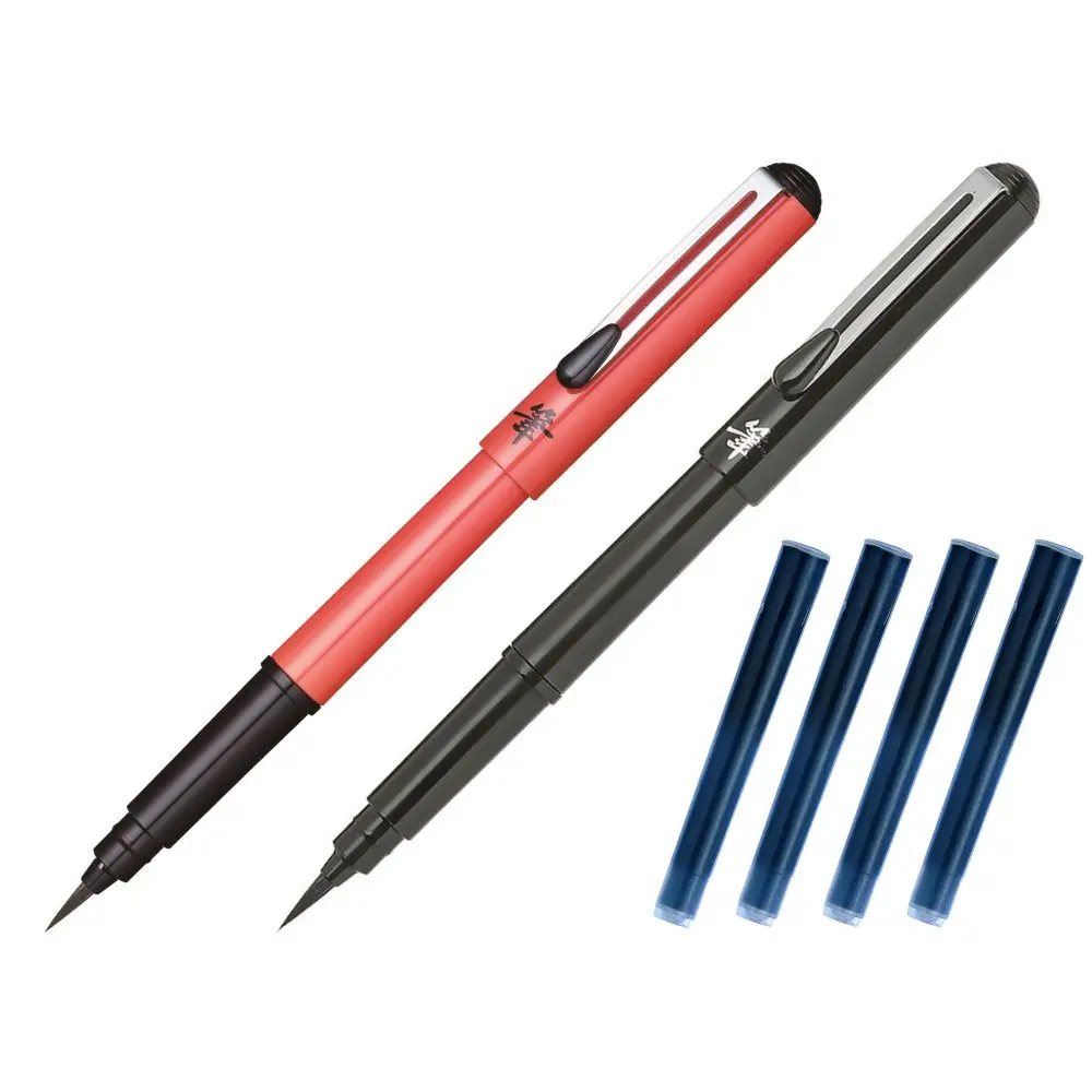 PentelArts Brush Pen Pinselstift, Gehäuse orange (EAN: 0884851026002)