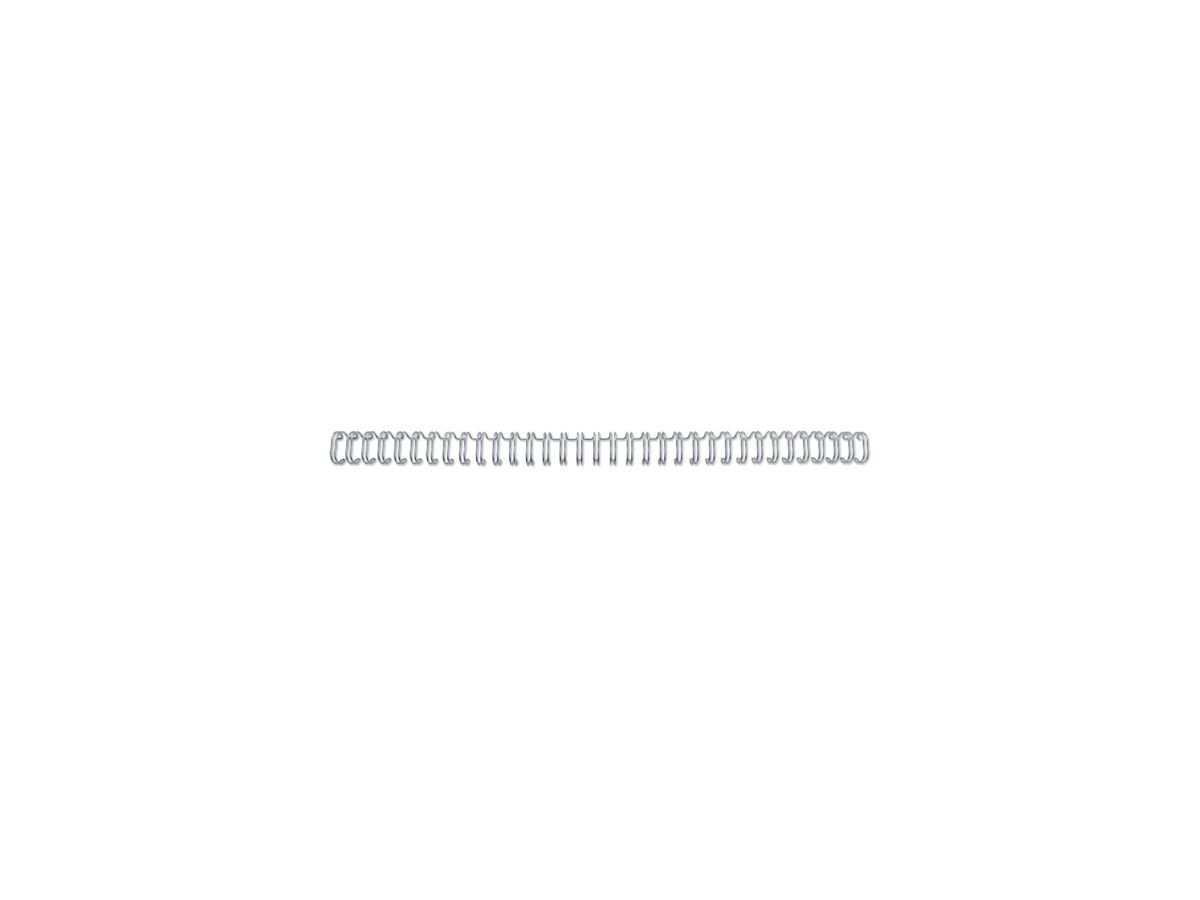 GBC Drahtbinderücken WireBind, A4, 34 Ringe, 11 mm, silber (EAN: 5019577190385)