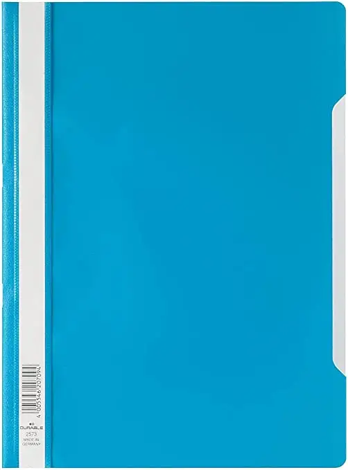 DURABLE Schnellhefter, DIN A4, aus PP-Folie, blau (EAN: 4005546207094)