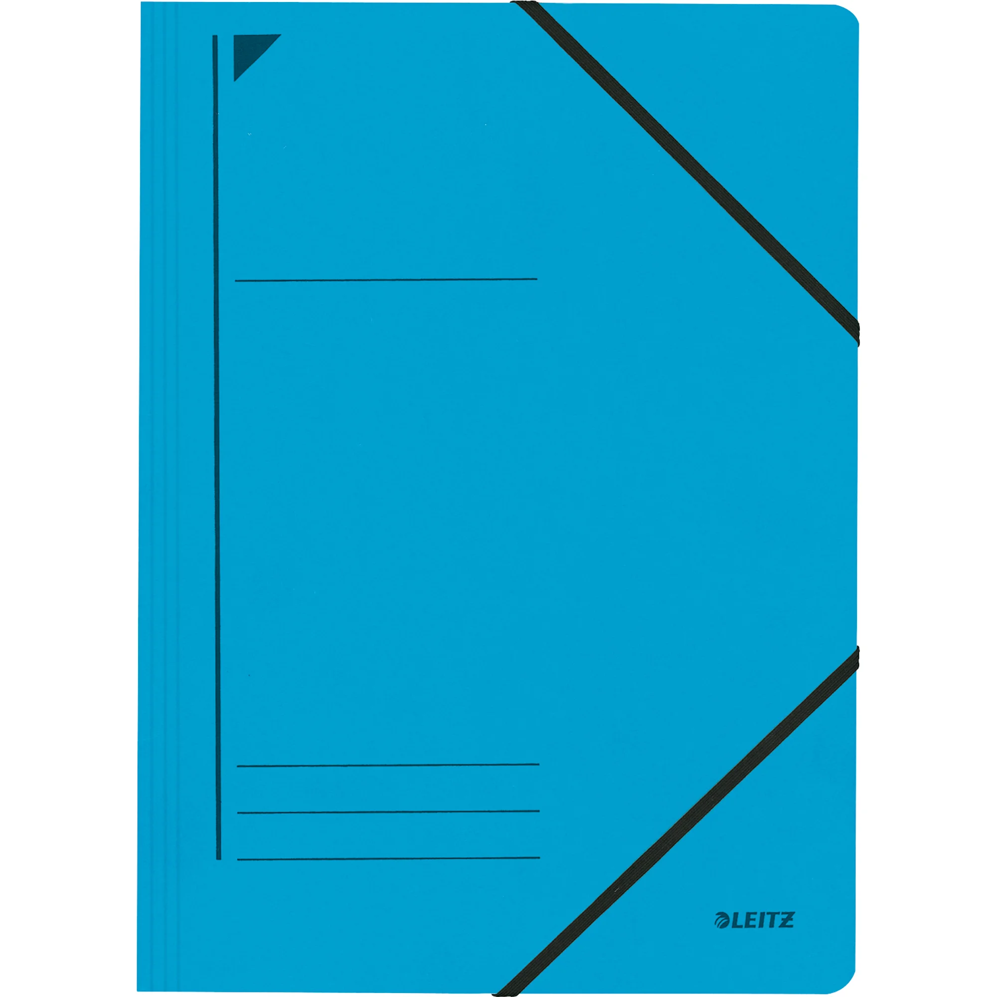 LEITZ Eckspannermappe, DIN A4, Karton 450 g/qm, blau (EAN: 4002432307548)
