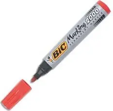 BIC Permanent-Marker Marking 2000 Ecolutions, rot (EAN: 3086129999712)